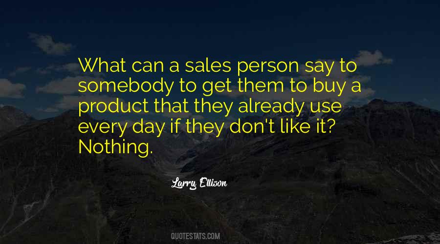 Quotes About Sales Person #1393505