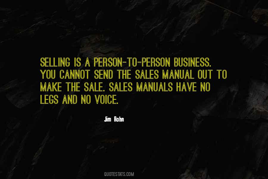 Quotes About Sales Person #996919