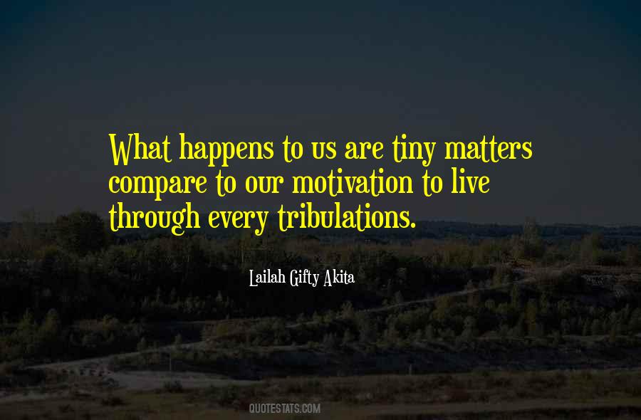 Quotes About Tribulations #1334814