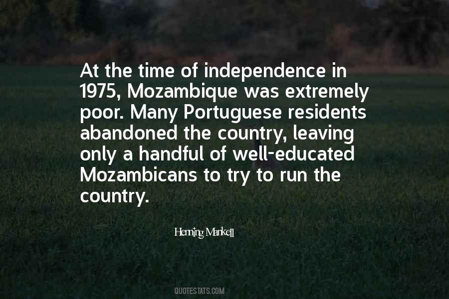 Quotes About Country Independence #344475