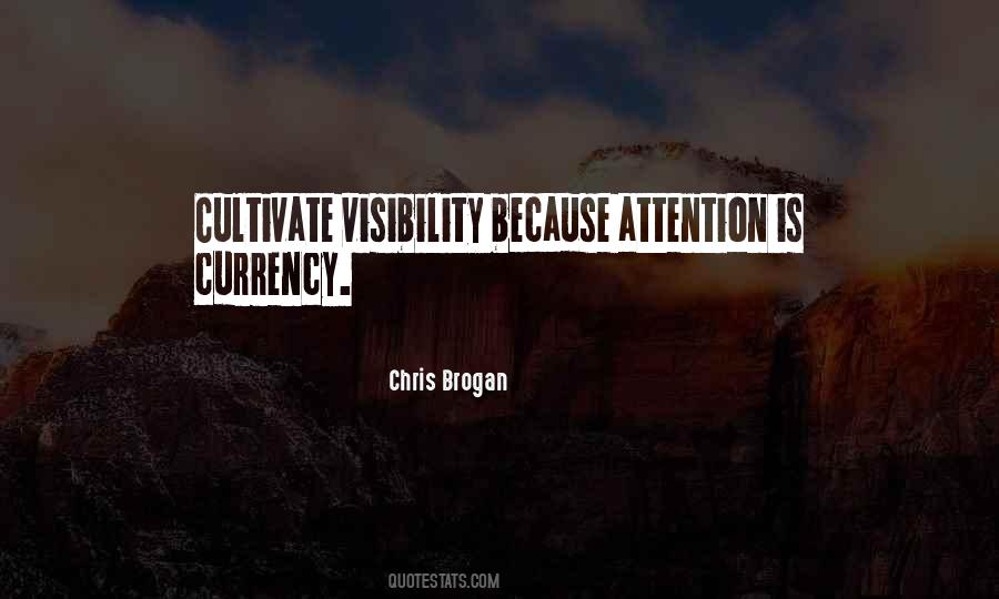 Quotes About Visibility #1004391