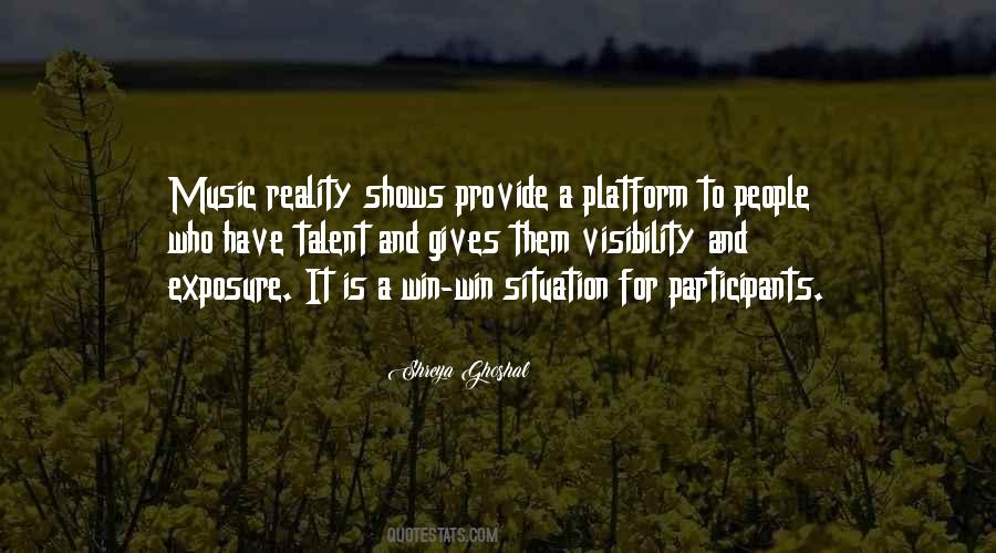 Quotes About Visibility #1501399