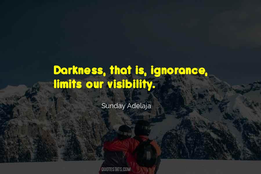 Quotes About Visibility #1669490