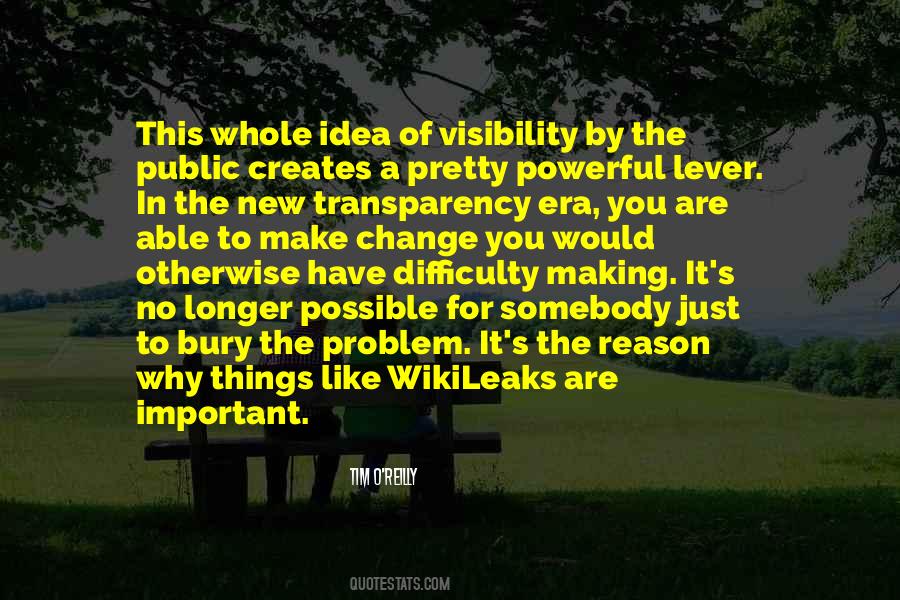 Quotes About Visibility #1877998