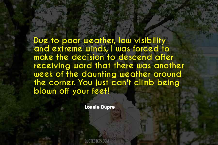 Quotes About Visibility #25564