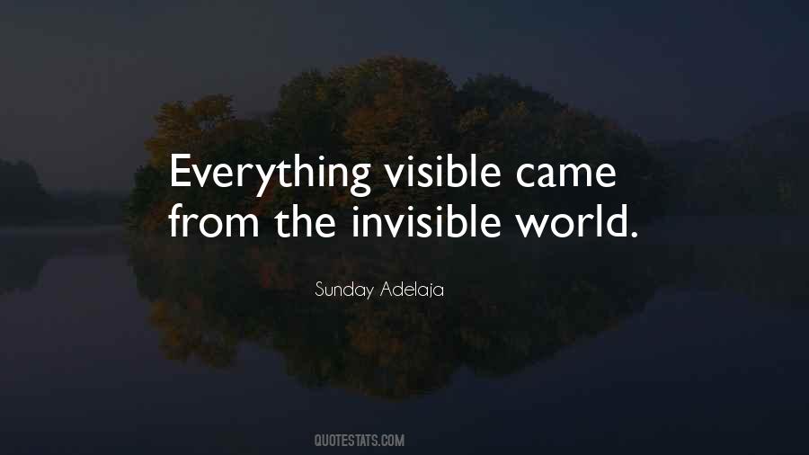 Quotes About Visibility #74777