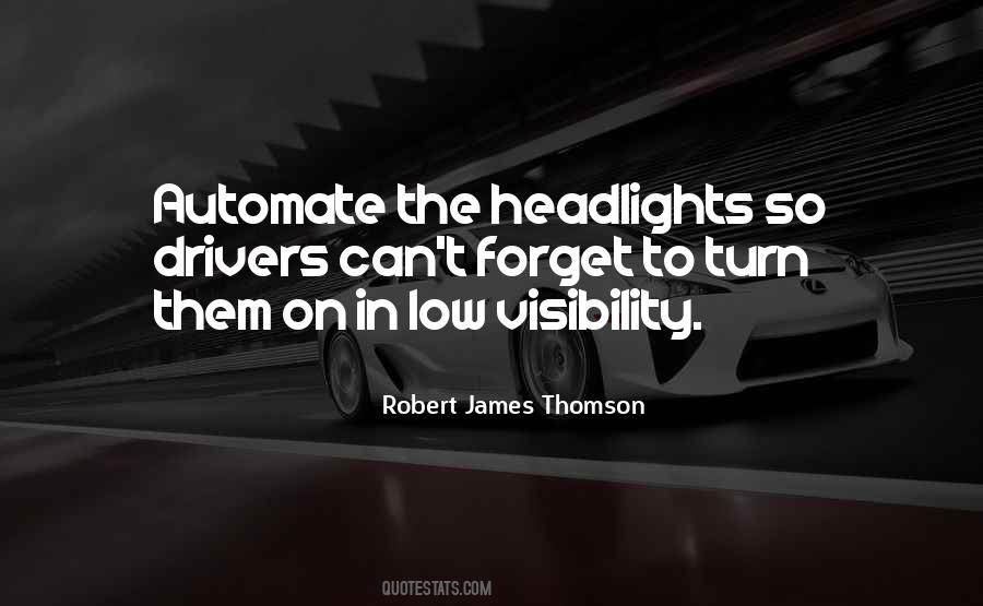 Quotes About Visibility #827567