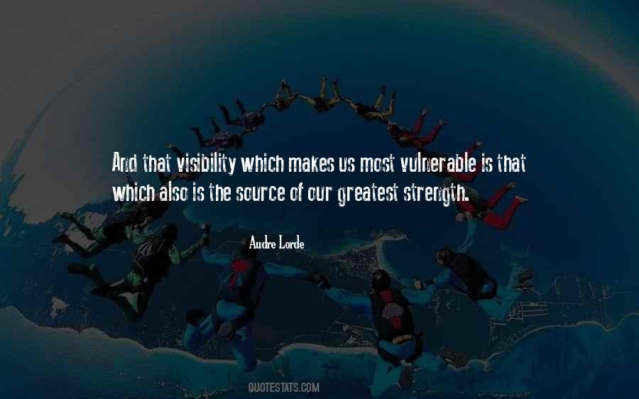 Quotes About Visibility #893803