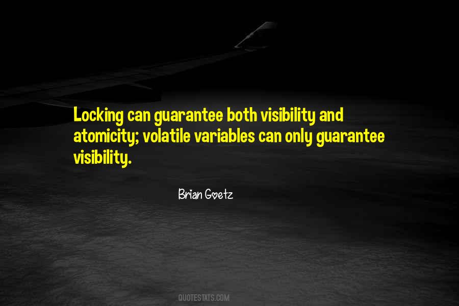 Quotes About Visibility #926902