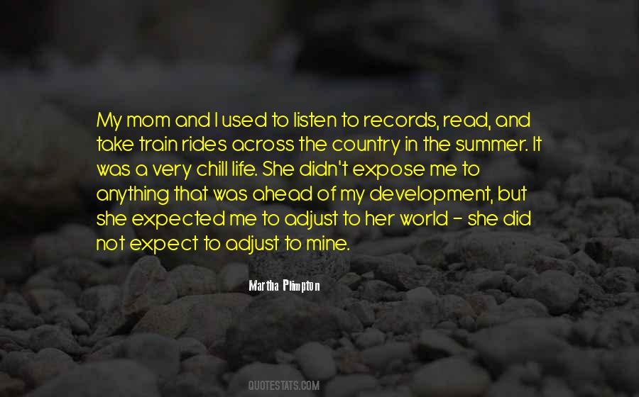 Quotes About Train Rides #1362794