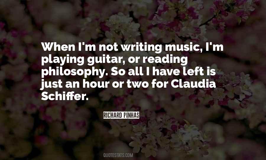 Quotes About Writing Music #109642