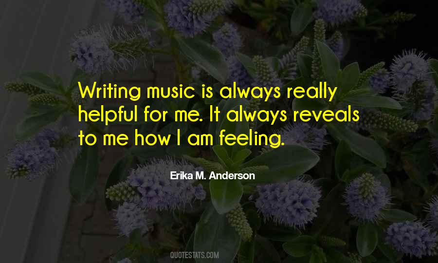Quotes About Writing Music #1243957