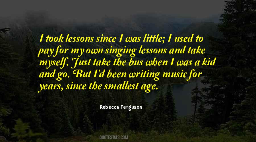 Quotes About Writing Music #1371487