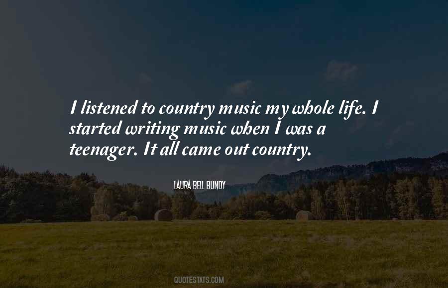 Quotes About Writing Music #1405904