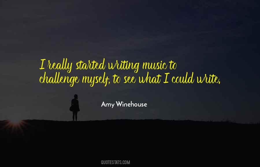 Quotes About Writing Music #1563031
