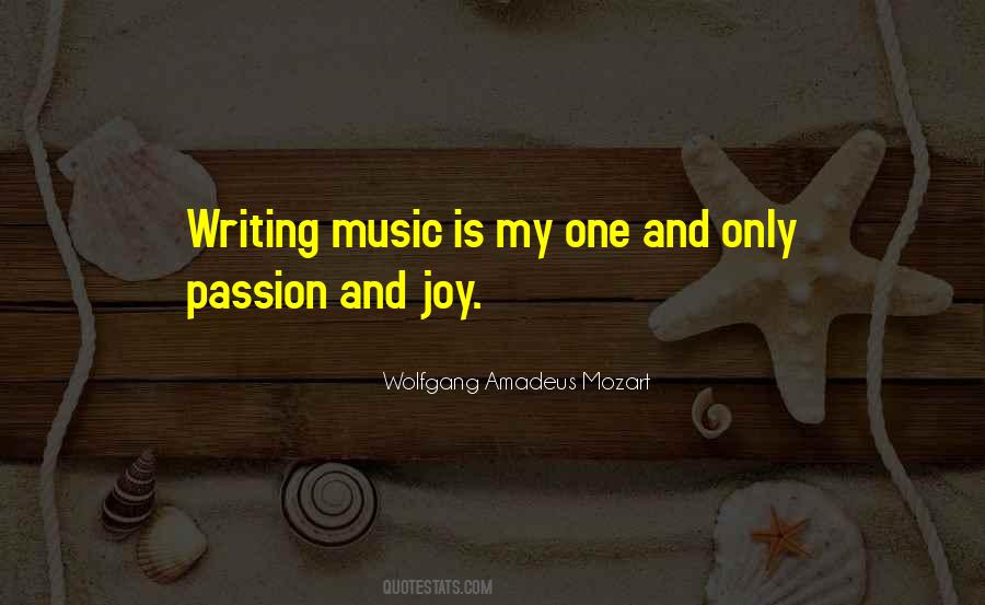 Quotes About Writing Music #1790349