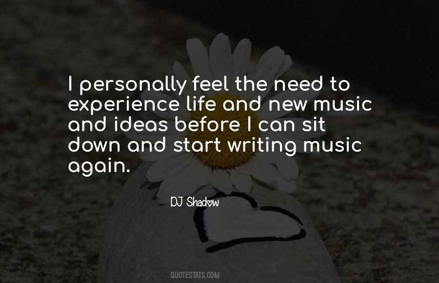 Quotes About Writing Music #179298