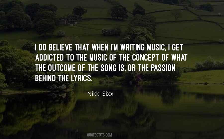 Quotes About Writing Music #1835094