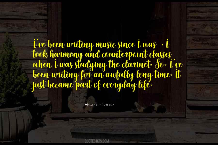 Quotes About Writing Music #199597