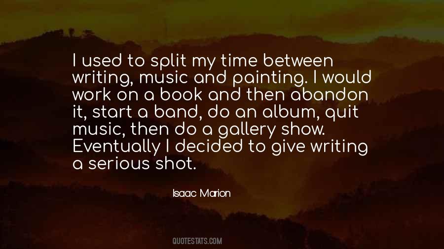 Quotes About Writing Music #33360