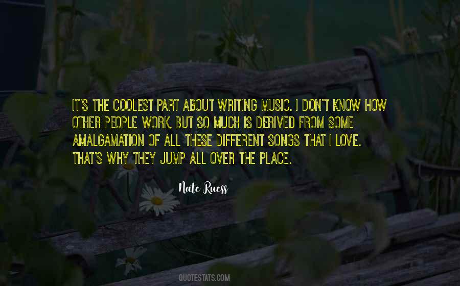 Quotes About Writing Music #677937