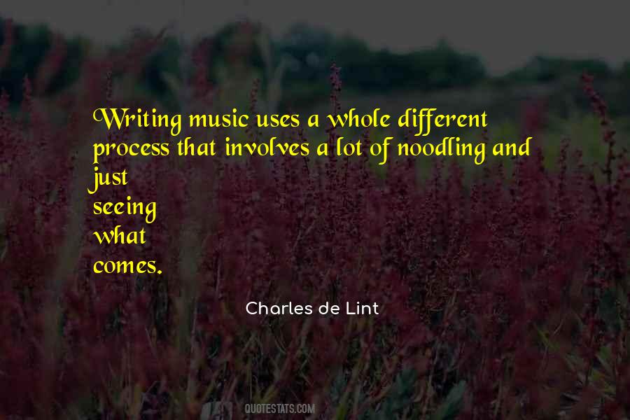 Quotes About Writing Music #812089