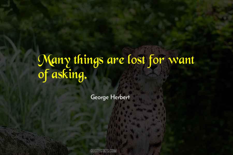 Asking For Things Quotes #286629