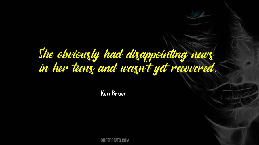 Quotes About Disappointing Others #95962