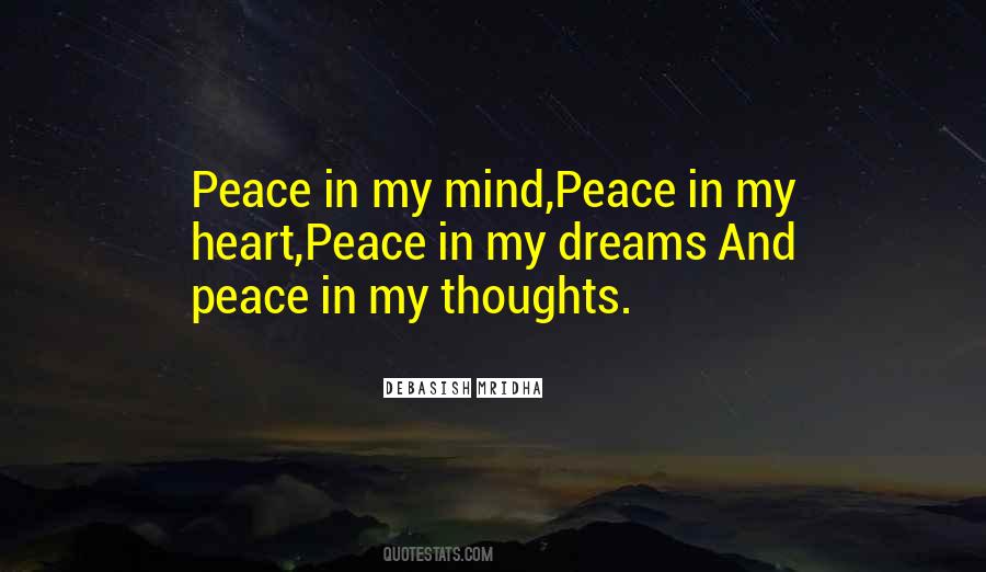 Quotes About Peaceful Heart #1207184