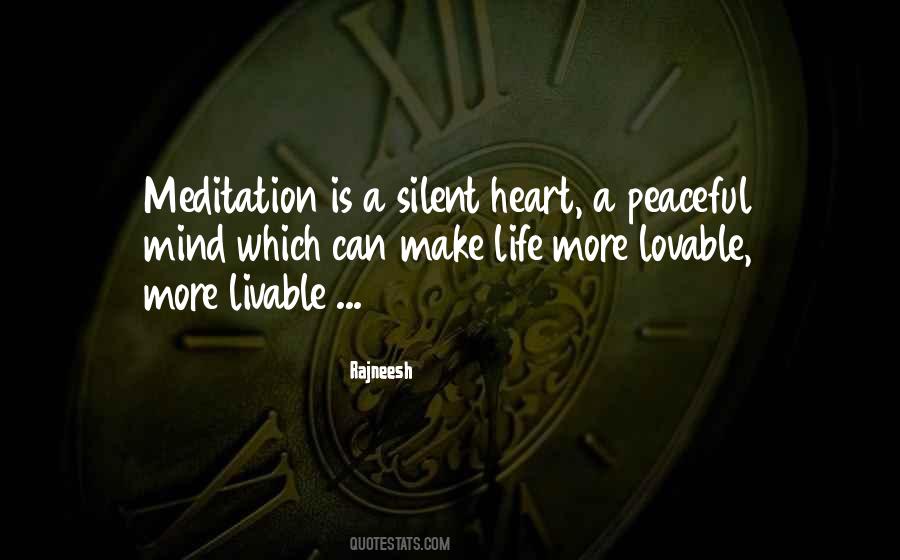 Quotes About Peaceful Heart #20087