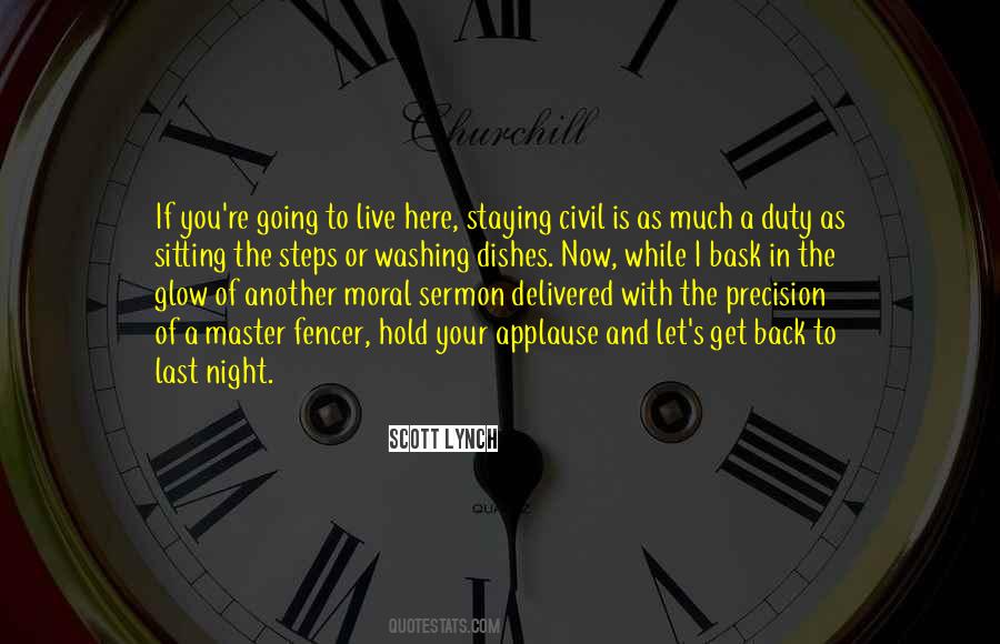 Quotes About Staying Out All Night #40663