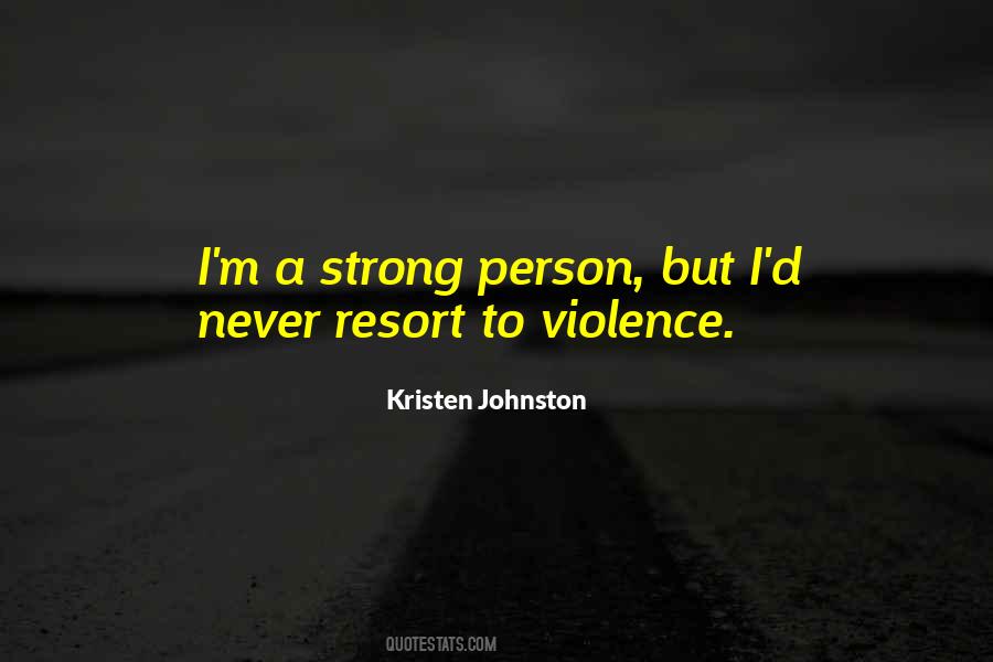 Quotes About Strong Person #125952