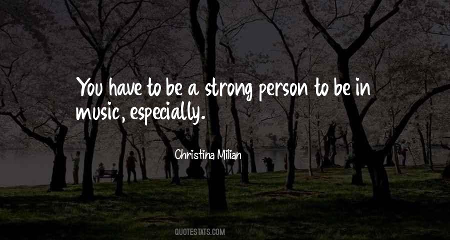 Quotes About Strong Person #281875