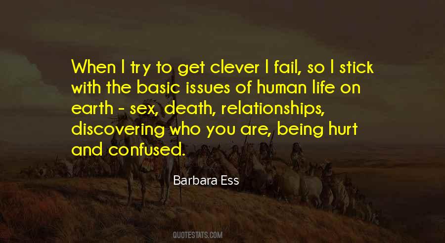 On Being Clever Quotes #1262575