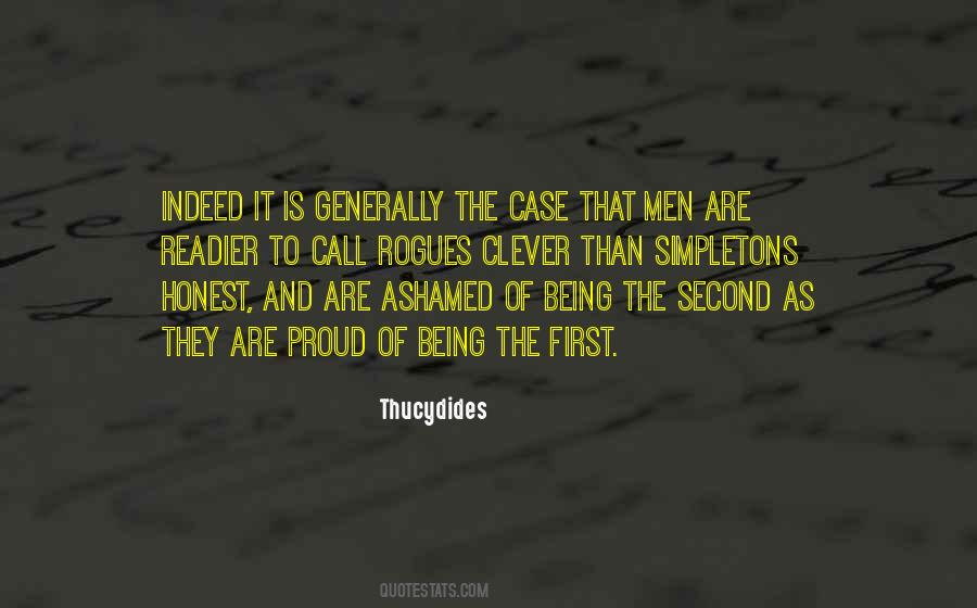 On Being Clever Quotes #257509