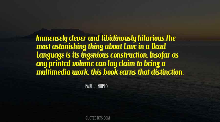 On Being Clever Quotes #337483