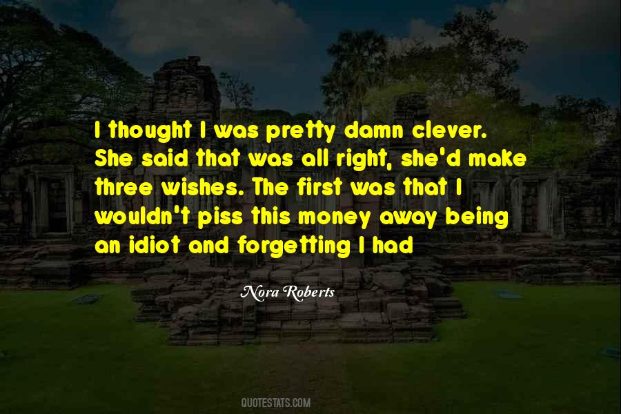 On Being Clever Quotes #95973