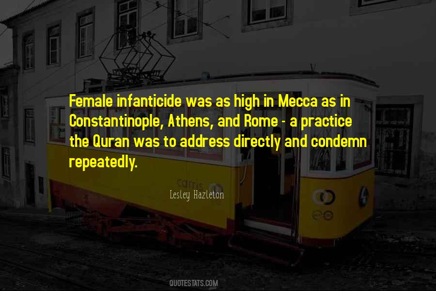 Quotes About Female Infanticide #1357712