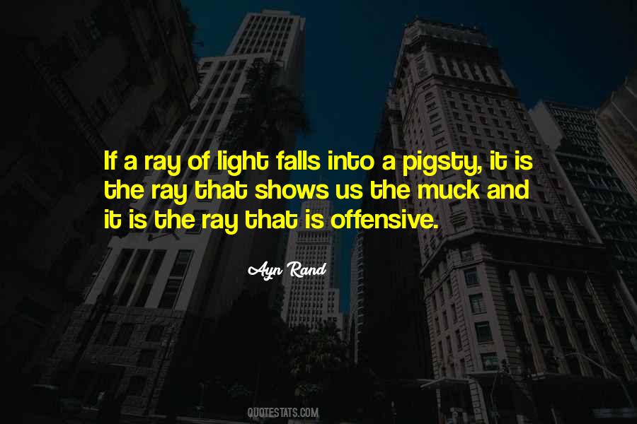 Quotes About Ray Of Light #1524865