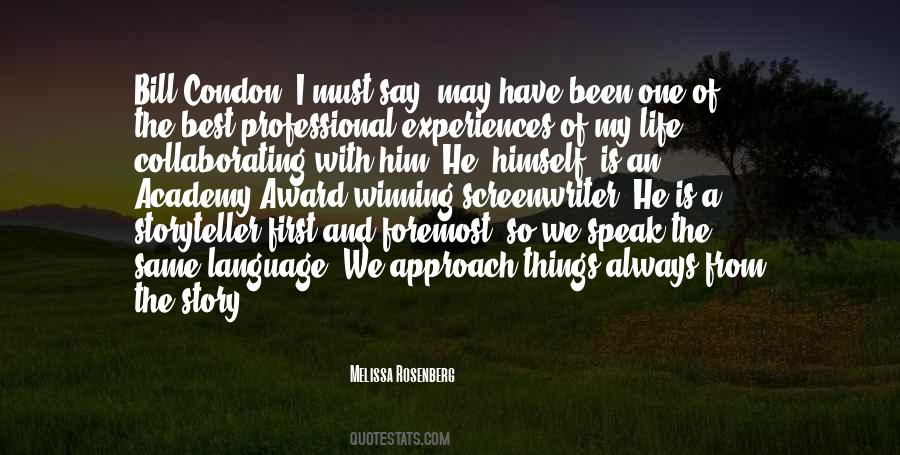 Quotes About My Life Story #80554