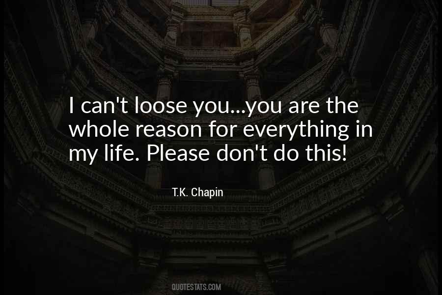 Quotes About My Life Story #85492