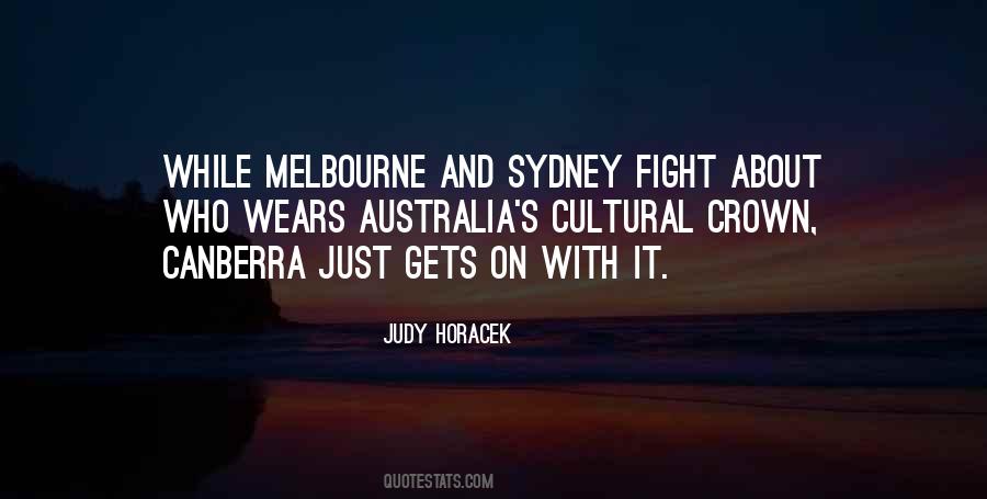 Quotes About Melbourne #1062342