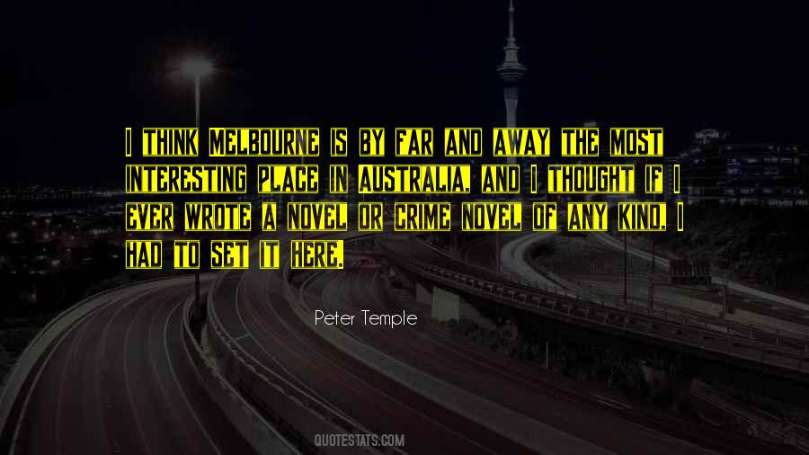 Quotes About Melbourne #1345827