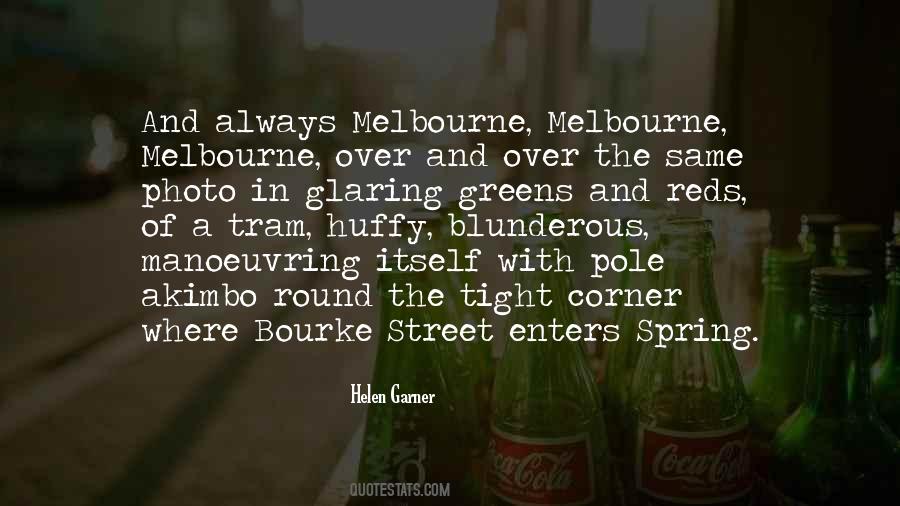 Quotes About Melbourne #800248