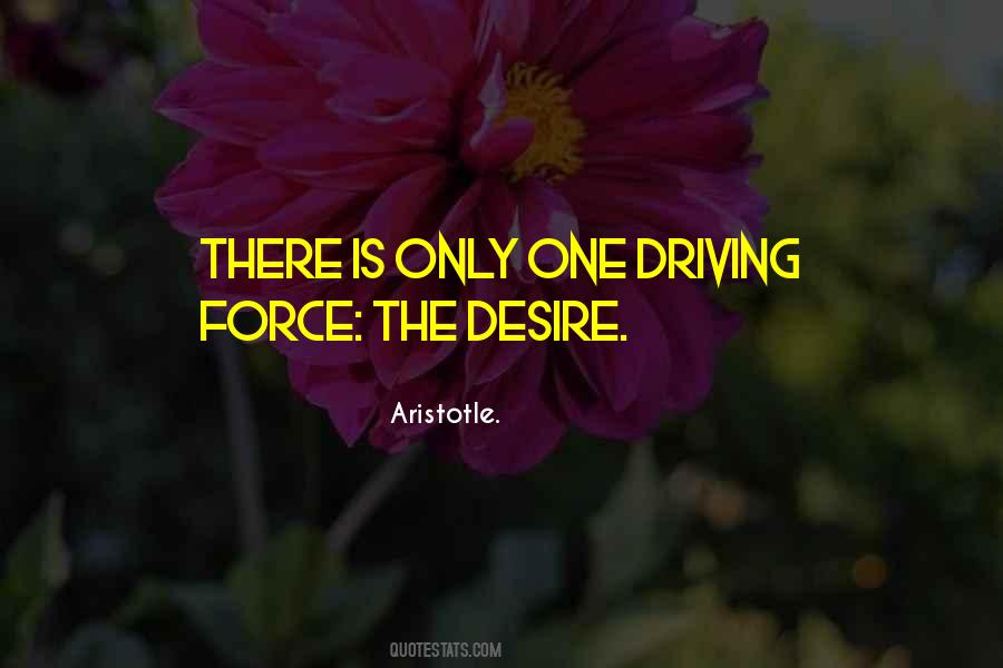Driving Desire Quotes #773693