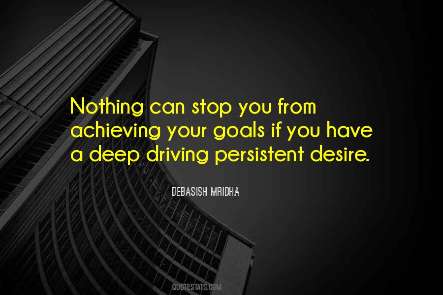 Driving Desire Quotes #965707