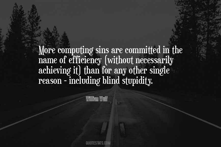 Quotes About Computing #421374