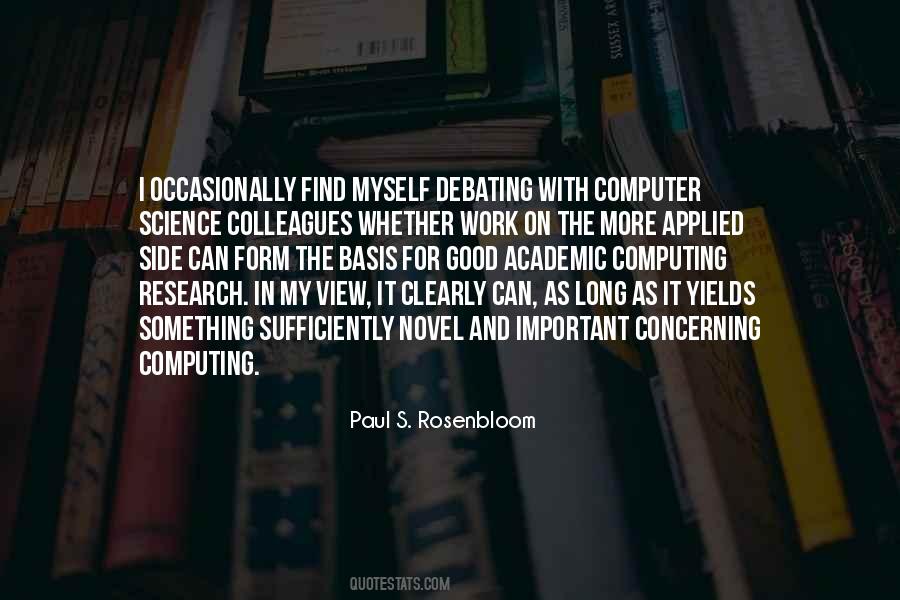 Quotes About Computing #745874