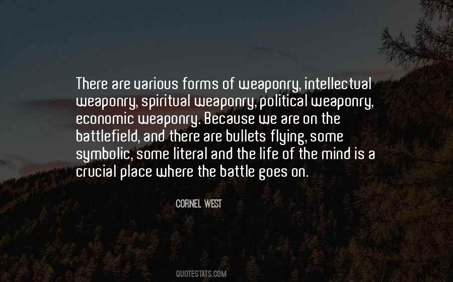 Spiritual Battlefield Quotes #1767164