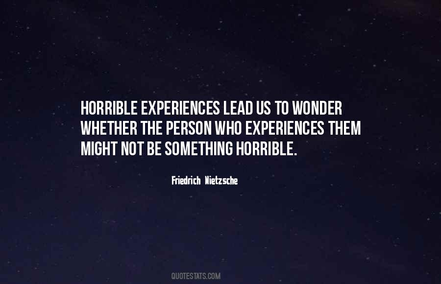 Quotes About Horrible Person #299753